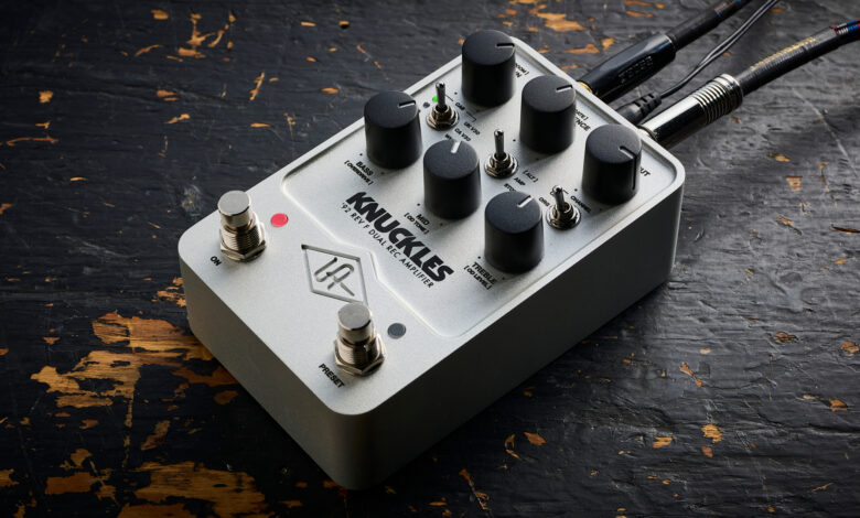 “Thumping low-end that doesn’t muddy up, and all the throatiness that the real thing does so well”: Universal Audio UAFX Knuckles ’92 Dual Rec amp pedal review