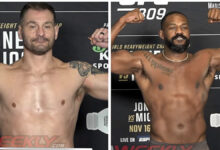 UFC 309 main event weigh-in video: Jon Jones vs. Stipe Miocic