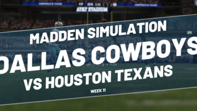 Cowboys predicted to beat Texans in close game according to Madden simulation