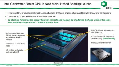 Intel will respond to AMD’s 3D V-Cache with server-bound Clearwater Forest, not desktop CPUs