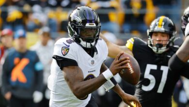 Lamar Jackson Says Ravens ‘Can’t Be Beating Ourselves’ After Narrow Loss to Steelers