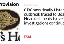 CDC says deadly Listeria outbreak traced to Boar’s Head deli meats is over; investigations continue