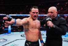 ’15 shots to the ear’… Michael Chandler addresses most controversial moment of rematch with Charles Oliveira