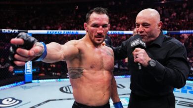 ’15 shots to the ear’… Michael Chandler addresses most controversial moment of rematch with Charles Oliveira