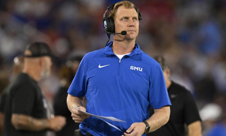 SMU rewards Rhett Lashlee with contract extension as Mustangs sit on cusp of ACC title game appearance