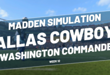 Cowboys Madden simulation calls for close win against Commanders