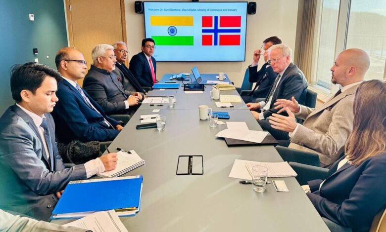 India seeks to accelerate TEPA implementation during commerce secretary’s visit to Norway