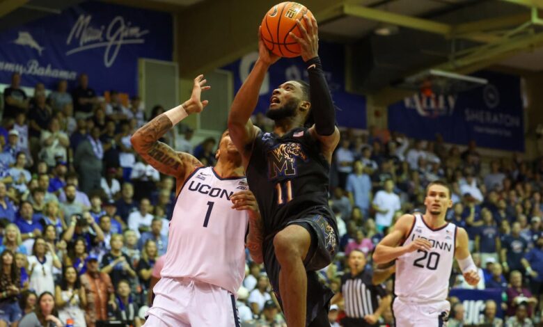 UConn vs. Memphis score: Tigers shock No. 2 Huskies in overtime thriller to open Maui Invitational