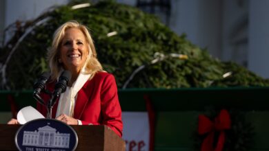 Jill Biden Has Chosen a Side in the “Christmas Decorations Before Thanksgiving?” Debate