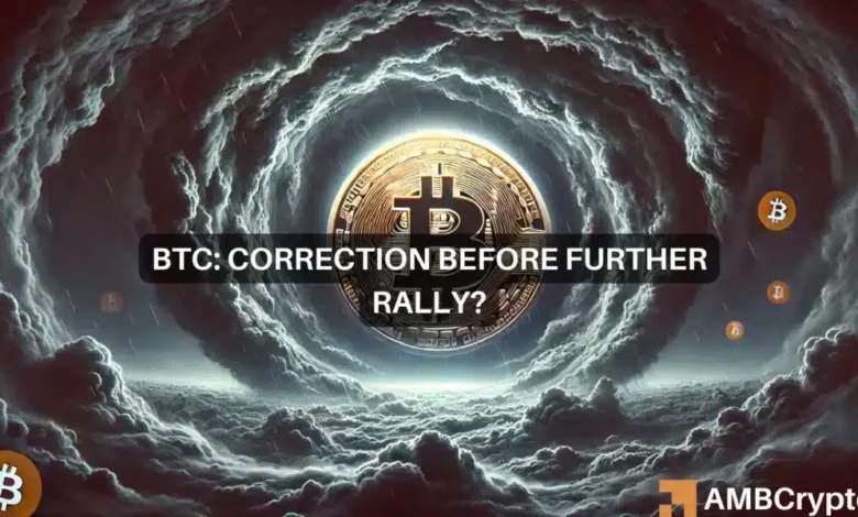 Bitcoin market caution: Is a 30% BTC pullback coming?