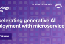 Accelerating generative AI deployment with microservices