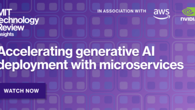 Accelerating generative AI deployment with microservices