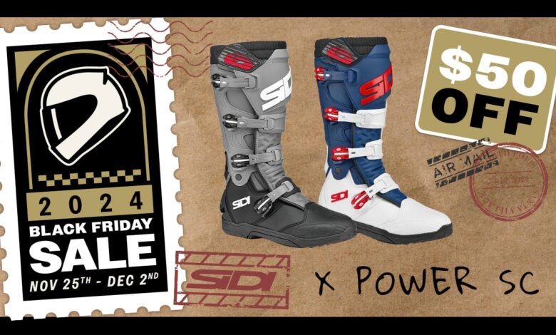 SIDI X POWER SC BOOTS – $50 OFF