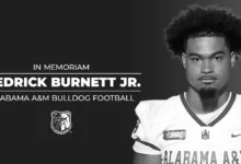 Alabama A&M football player dies after suffering a head injury in the Magic City Classic