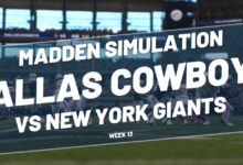 Cowboys Madden simulation predicts big-time win over Giants on Thanksgiving Day