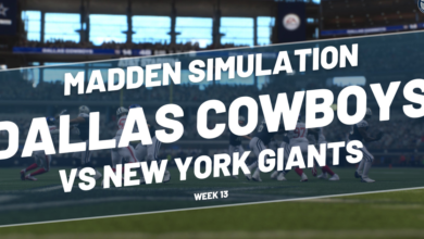 Cowboys Madden simulation predicts big-time win over Giants on Thanksgiving Day