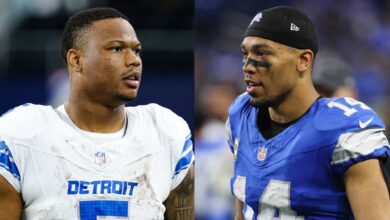 Lions’ David Montgomery, Amon-Ra St. Brown active for Thanksgiving Day game vs. Bears                          Nov 28, 2024