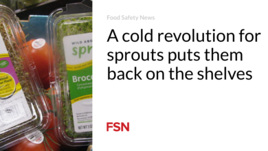 A cold revolution for sprouts puts them back on the shelves