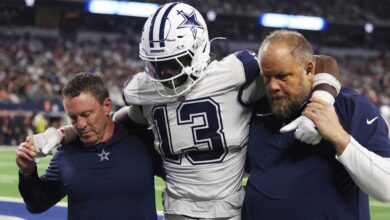 NFL news roundup: Cowboys LB DeMarvion Overshown (knee) to undergo season-ending surgery                          Dec 10, 2024