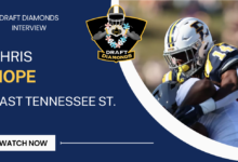 Chris Hope, S, East Tennessee State | 2025 NFL Draft Prospect Zoom Interview