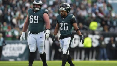 Eagles Injury Report: Saquon Barkley and Landon Dickerson among players listed with “rest” designations