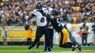 With the AFC North title at stake, can the Ravens solve Lamar’s woes vs. Steelers?