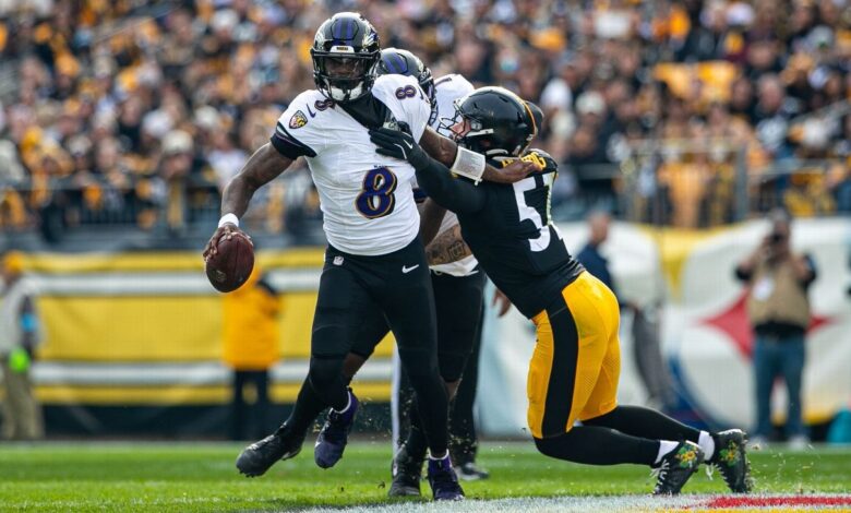 With the AFC North title at stake, can the Ravens solve Lamar’s woes vs. Steelers?