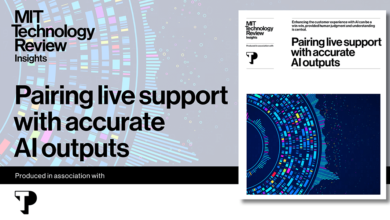 Pairing live support with accurate AI outputs