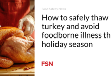 How to safely thaw turkey and avoid foodborne illness this holiday season