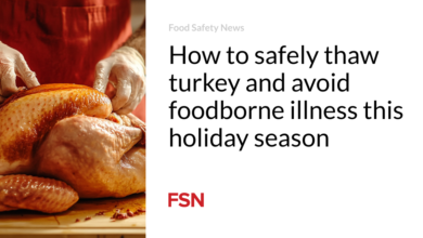 How to safely thaw turkey and avoid foodborne illness this holiday season