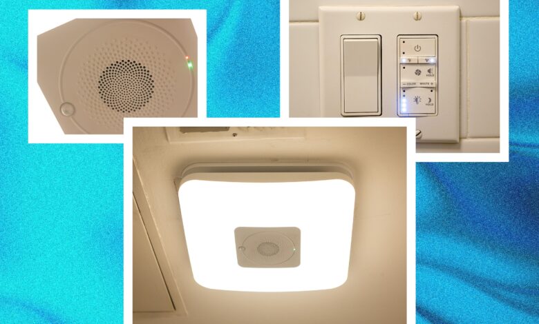 This Smart Bathroom Exhaust Fan Is Great for Parties