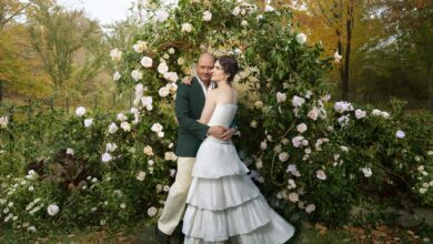 The Bride Wore Vintage for Her Rhinebeck Wedding—Photographed by Her Aunt Annie Leibovitz