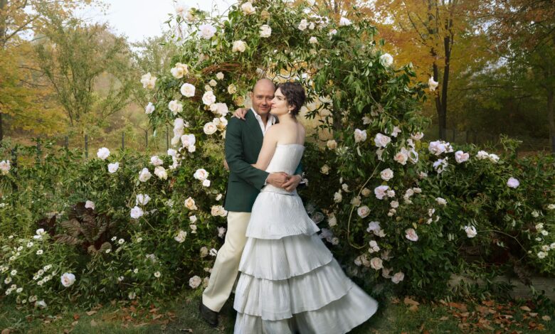 The Bride Wore Vintage for Her Rhinebeck Wedding—Photographed by Her Aunt Annie Leibovitz