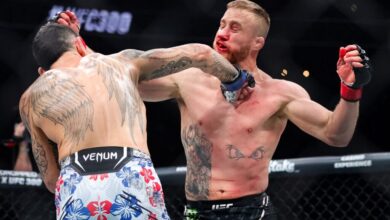 Max Holloway scored ‘KO of the Century’ that left Justin Gaethje snoring on the canvas and shocked the world at UFC 300