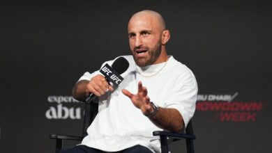 Alexander Volkanovski lists his 5 greatest fighters of all time