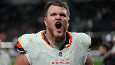 Mike McGlinchey not feeling pressure amid Broncos’ postseason bid: ‘It’s not the Catalina Wine Mixer’                          Dec 27, 2024