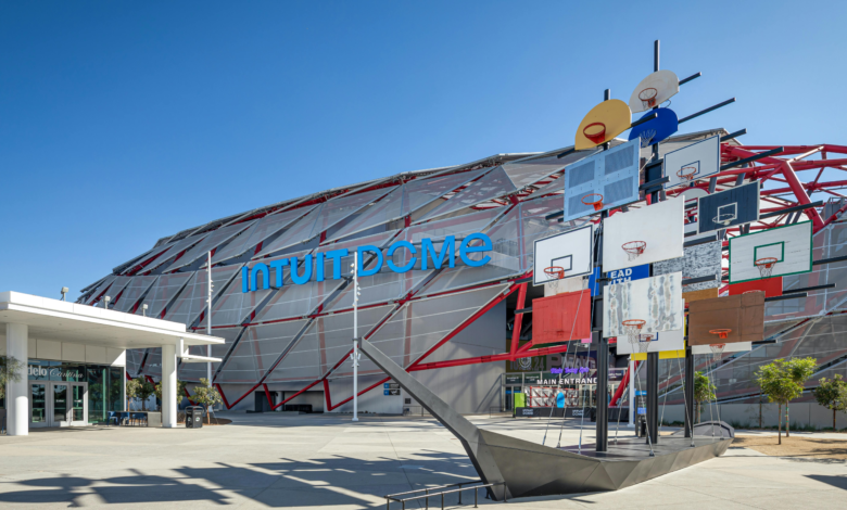 Sloan Fixtures Help Intuit Dome Achieve Sustainability Goals