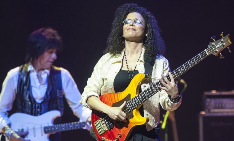 “They’re both amazing guitarists, but Jeff Beck let you take liberties”: Rhonda Smith had been on call with Prince for more than a decade when she told the Purple One she was busy with Jeff Beck