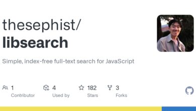 Libsearch: Simple index-free full-text search for JavaScript