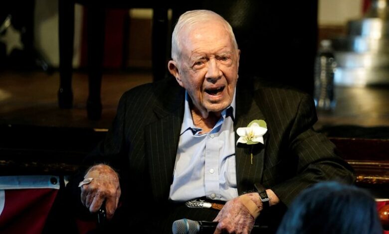 Jimmy Carter, former US president and Nobel Peace Prize recipient, dead at 100