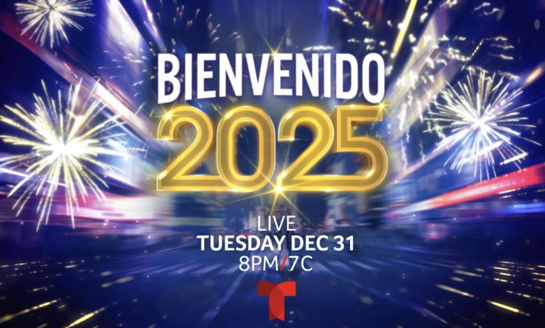 ‘Bienvenido 2025’ Livestream: How to Watch Telemundo New Year’s Eve Special