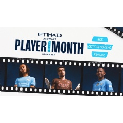 Etihad Player of the Month: December nominees revealed