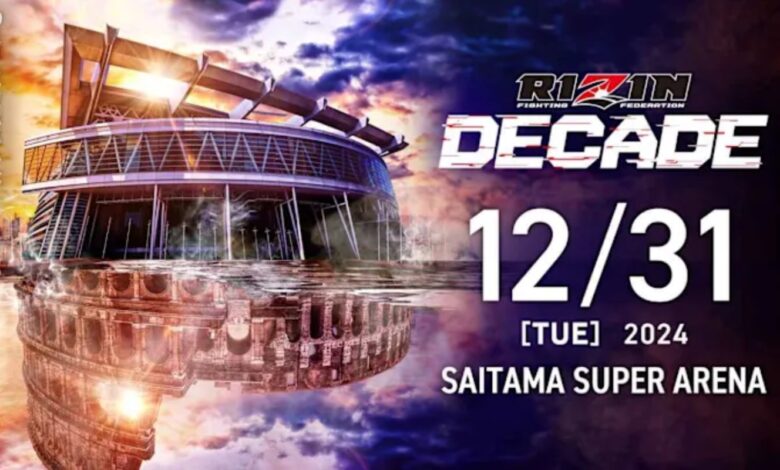 RIZIN Decade Full Results and Highlights