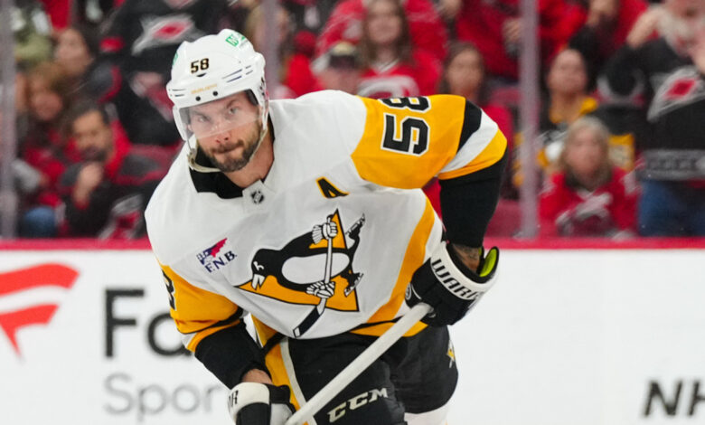 Penguins swap most-used defenders on injured reserve