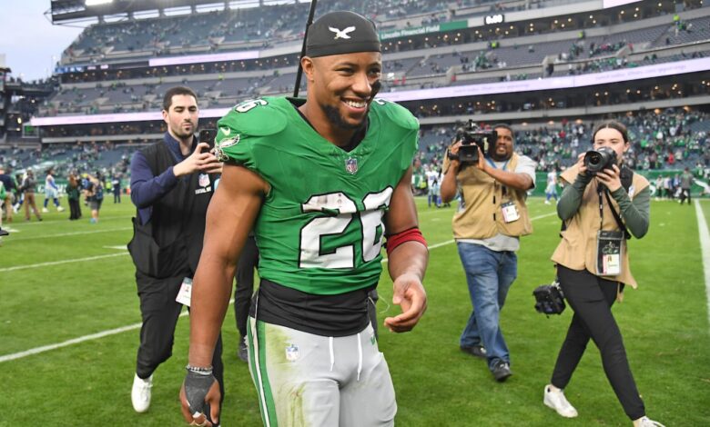 Saquon Barkley to Rest for Eagles, Won’t Chase Single-Season NFL Rushing Record