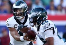 Eagles-Giants Final Injury Report: Jalen Hurts ruled out, Saquon Barkley among 10 doubtful players