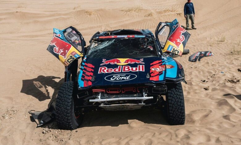 Sainz still in contention for 2025 Dakar win despite rollover – Ford