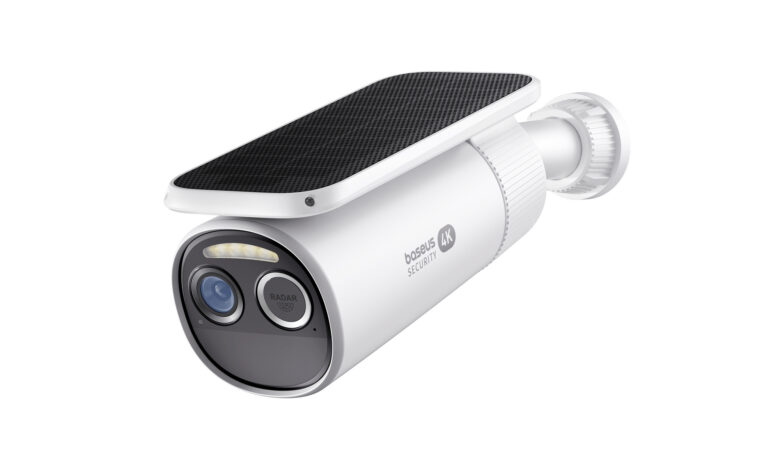 Baseus launches solar-powered S2 security camera at CES 2025