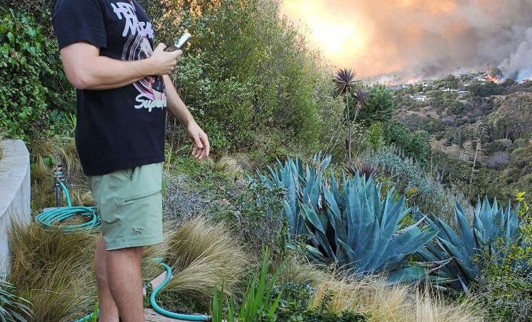 Spencer Pratt and Heidi Montag’s home burns down in massive wildfire ripping through Los Angeles: report