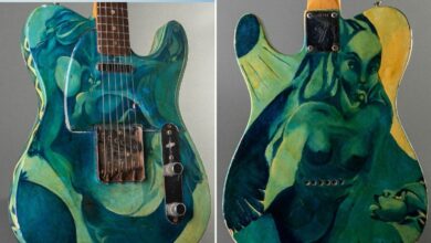 “Hidden in a closet for decades”: Mike Bloomfield’s missing custom-painted ’66 Fender Telecaster – which was lost in 1974 – is going up for sale